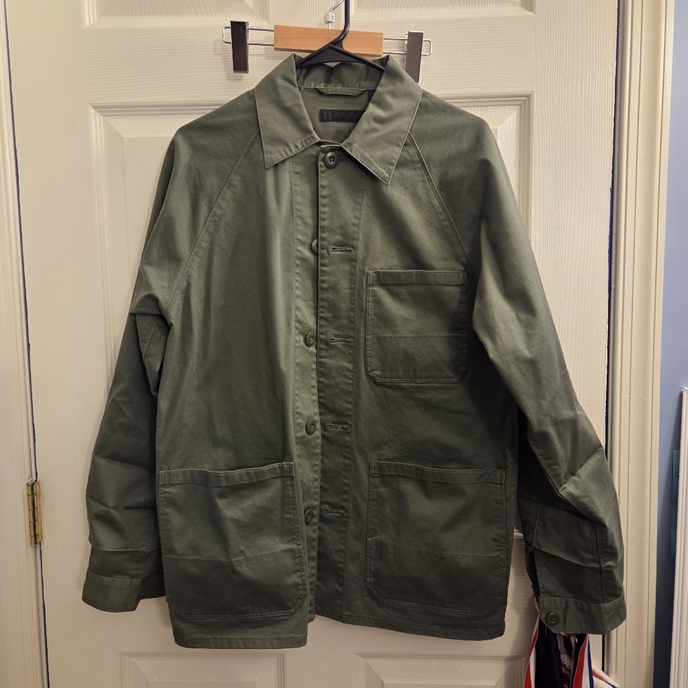 Uniqlo Utility Jacket, Olive Green, Small